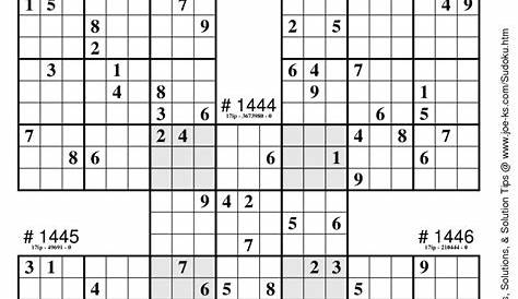 Sudoku Puzzles | Document Sample | Puzzles | Sudoku Puzzles, Puzzle