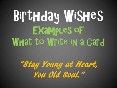 Birthday Messages And Quotes To Write In A Card Holidappy