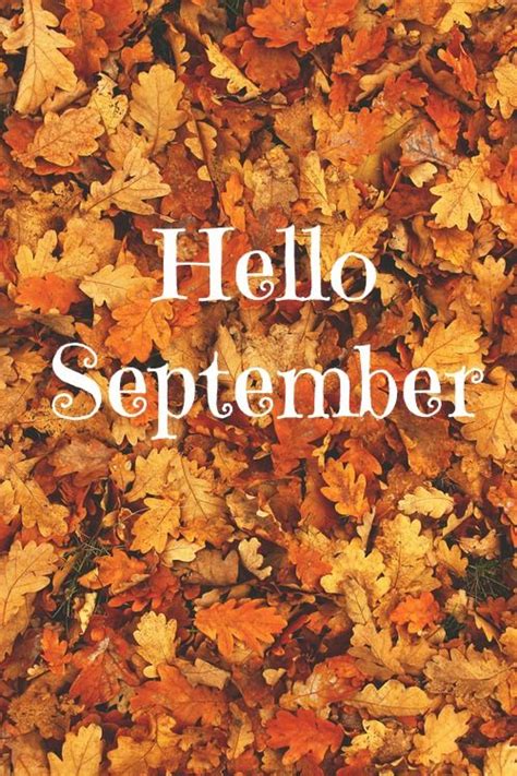 Hello September With Autumn Leaves Pictures Photos And