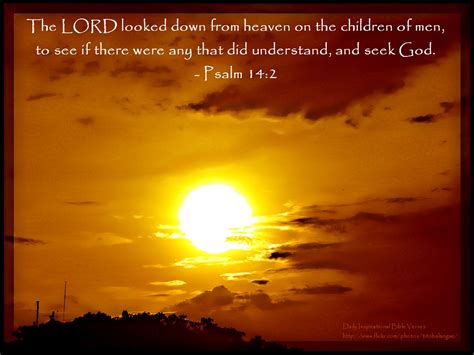 71 Daily Inspirational Bible Verse Psalm 14 2 Flickr