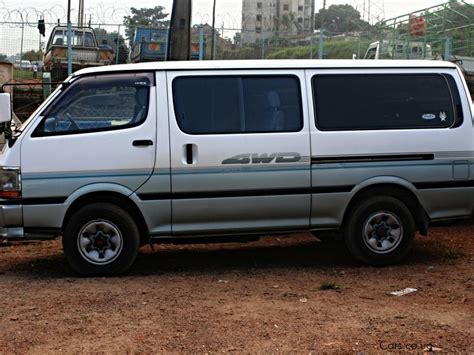 The rear leaf springs boost the load rating to 1000kg (2200 lbs). Used Toyota Hiace (Super GL) | 1992 Hiace (Super GL) for ...