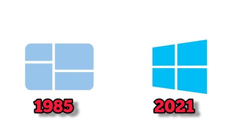 Historical Logos Of Microsoft Windows Evolution Of Microsoft Windows