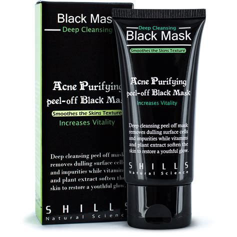 Shills Authentic Deep Cleansing Peel Off Black Face Mask Blackhead