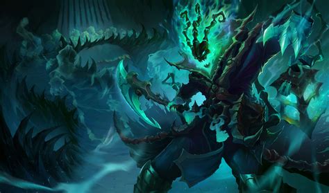 Thresh The Chain Warden From League Of Legends Game Art Hq