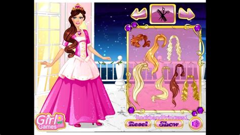 Barbie Princess Dress Up Game Barbie Games For Girls To Play Youtube