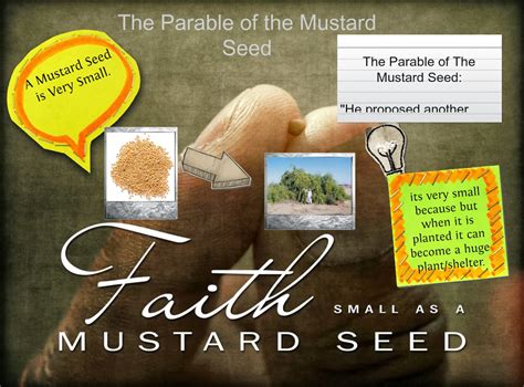Word Of God Parables Of Jesus Parable Of The Mustard Seed