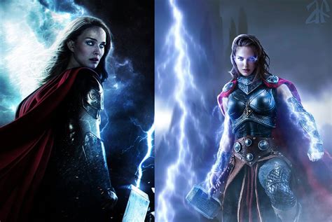 Female Thor This Is How Natalie Portman Will Look In Thor 4 Love And