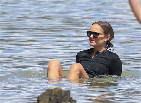Natalie Portman Beach Portman Millepied Mydralist