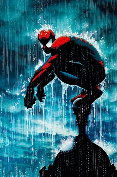 Jackpot On Twitter Spidey In The Rain Art By The Romitas With Color