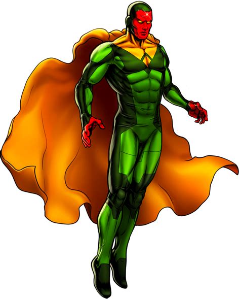 Vision By Alexiscabo1 Marvel Avengers Alliance Vision Marvel Comics