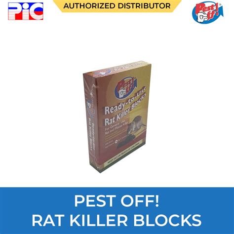 Pest Off Ready To Use Rat Killer Blocks Poroco Industries Corporation