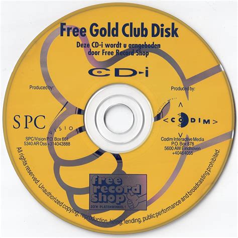 Free Gold Club Disk The Vision Factory Bundle Disc Philips Cd I Spc Vision Free Download