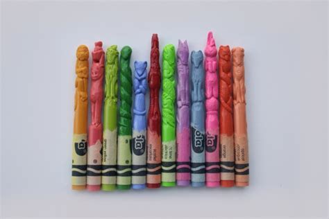 Crayon Sculptures By Diem Chau Colossal