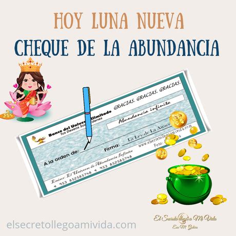 Cheque De La Abundancia Julio 2023 Paperblog