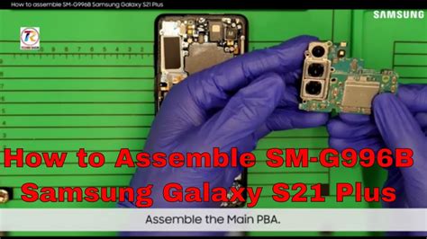How To Assemble Sm G996b Samsung Galaxy S21 Plus Youtube