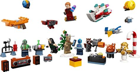76231 Lego Marvel Guardians Of The Galaxy Advent Calendar 2022 268 Pieces