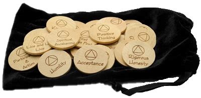 Aa approved meeting topics : AA Meeting Topic Wooden Chips | Recoveryshop