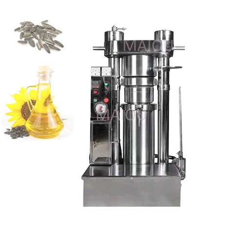 New Automatic Small Hydraulic Olive Oil Press Machine Stainless Steel Material Oil Pressers