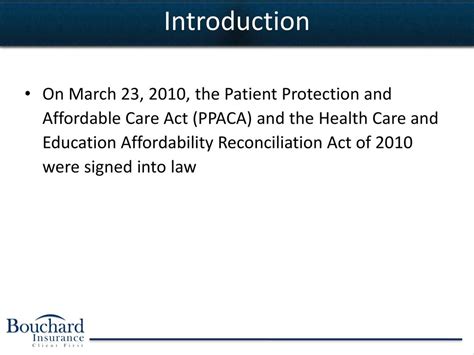 Patient Protection And Affordable Care Act Ppt Download