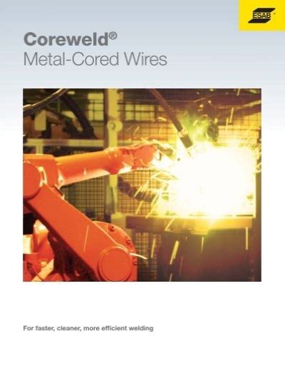Coreweld ESAB Welding Cutting Products