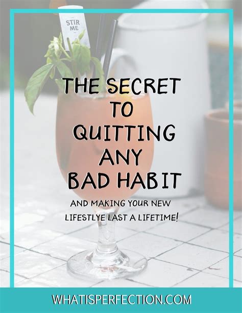 Quit Bad Habits Quotes Talitha Miner