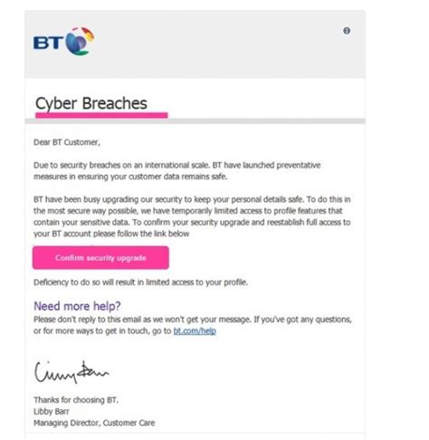 Bt Branded Email Scam Aims To Exploit Wannacry Ransomware Fears