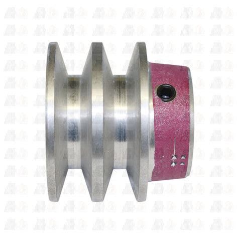 Stenco 2A V Belt Pulley 2" Double Groove A Section 5/8" Bore with