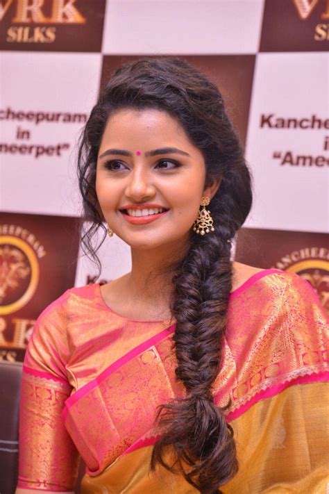 Actress Anupama Parameswaran Latest Saree Photos