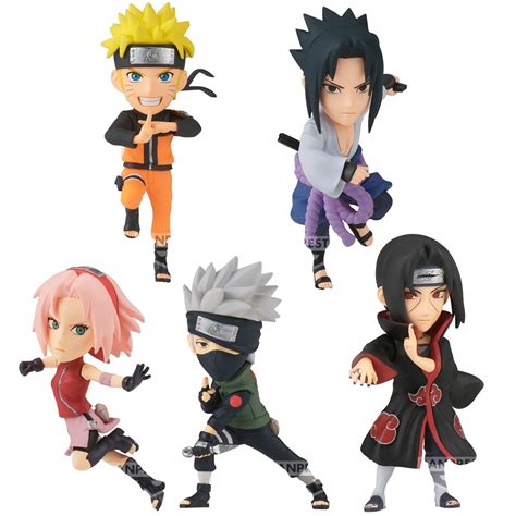Naruto Shippuden World Collectable Mini Figure Case Of 12 Features