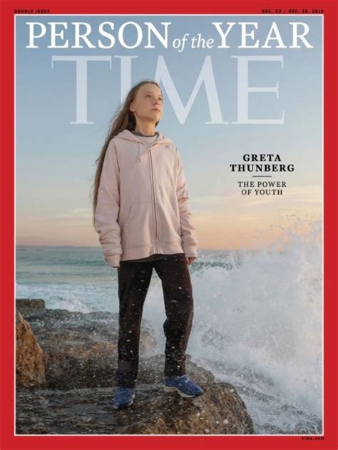 Greta Thunberg La Persona Del Año Más Joven En La Historia De La