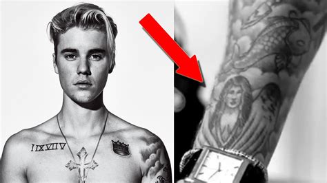 Justin Bieber Habla De Su Tatuaje De Selena Gómez Kdmq5uudca