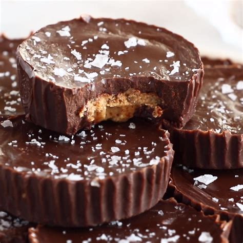 Homemade Almond Butter Cups Rich And Creamy Made With Just 5 Ingredients And No Refined Sugar