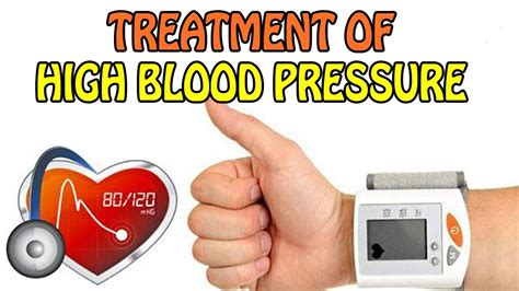 Blood Pressure Treatment Of High Blood Pressure Health Tutor How