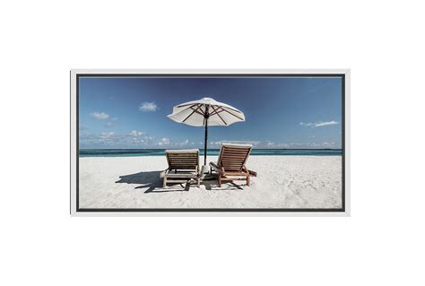 Buy Beach Chairs Beach Wall Art Print Online Final Touch Decor