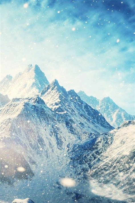 Snowy Mountains Nature Pinterest Snowy Mountains And