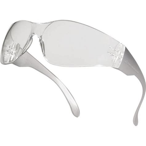 Brava2 Protective Glasses Clear Lens Clear Frame Delta Plus Safety Eyewear