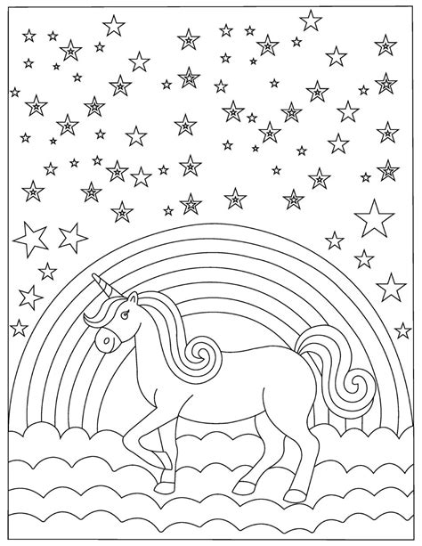 Free Unicorn Coloring Pages to Download (Printable PDF) - VerbNow