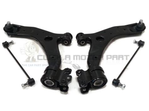 Front Suspension 2 Lower Wishbone Arms Ball Joints And 2 Links For Mazda