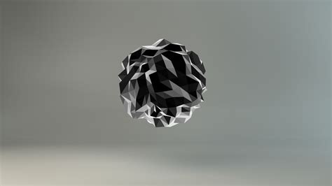 1920x1080 1920x1080 Digital Art Minimalism Gray Background Sphere Low