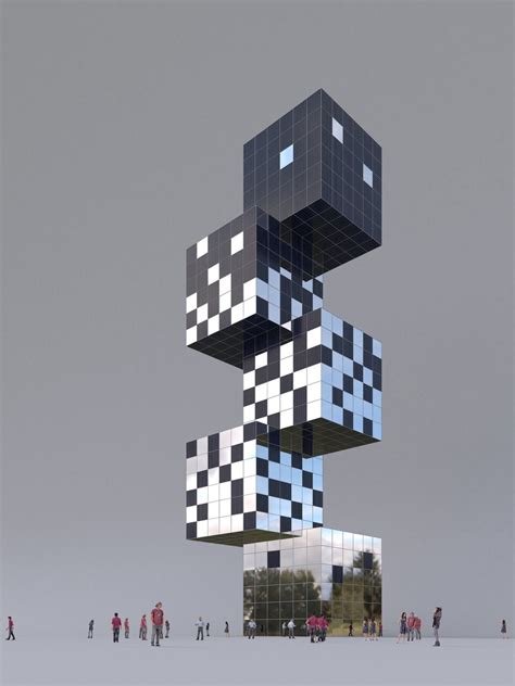 Pixel Tower — Oleg Lobykin