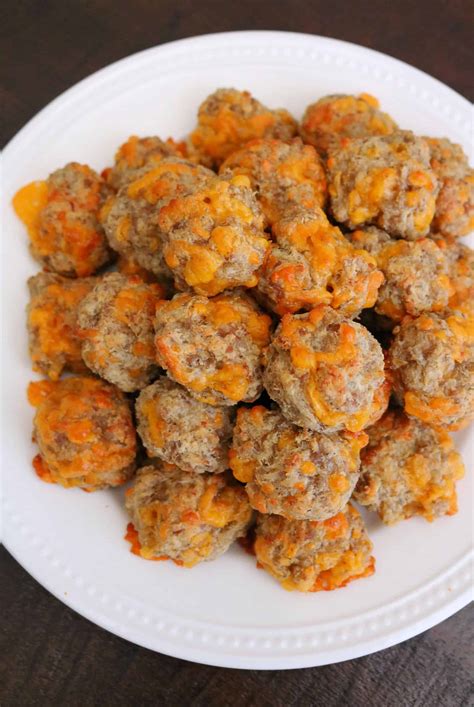 Easy Bisquick Sausage Cheese Ball Recipe My Bios