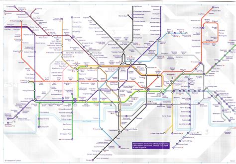 London Tube Map History