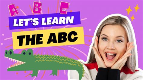 learn the abc english letters youtube