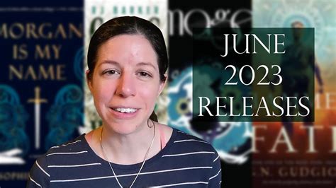 June 2023 Book Releases Youtube