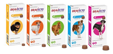 Bravecto Flea And Tick Chewable Treatment For Dogs Normanby Road Vet Clinic