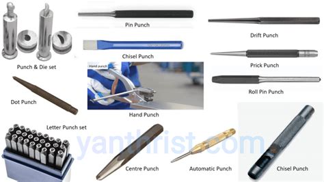 Types Of Punches And Its Uses In Workshop