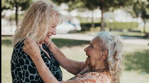 Video See The Moment This 90 Year Old Meets Her 70 Year Old Daughter