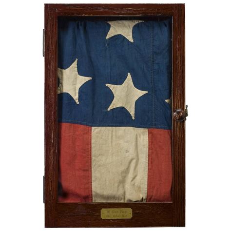 38 Star Hand Cut And Sewn American Flag Circa 1877 At 1stdibs
