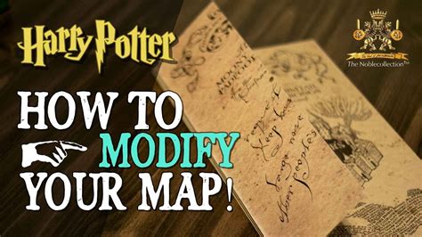 See more ideas about marauders map, hogwarts, harry potter. DIY Marauder's Map Mod - Noble Collection - Marauder's Mod - YouTube