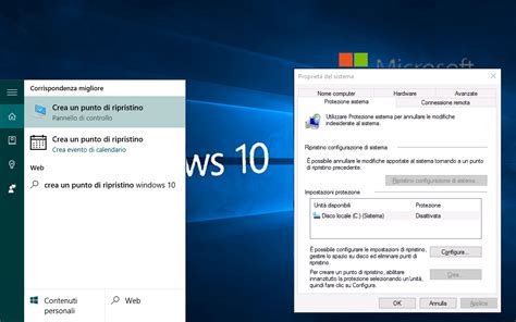 Punto Di Ripristino Windows 10 Come Attivare E Creare O Ripristinare